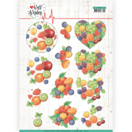 3D Cutting sheet - Jeanine's Art - Well Wishes - Fruits  CD11460