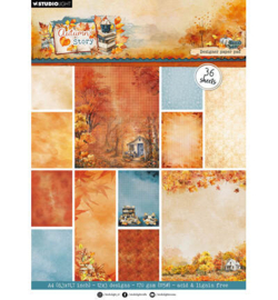 SL-AS-DPP500 - StudioLight Designpapierblok – Background Paper Autumn Story nr. 500