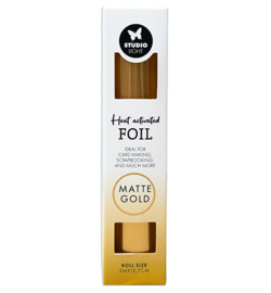 SL-ES-FOIL06 - Hot Foil Matte Gold Essentials nr.6 ( 5 mtr x 12,7cm)