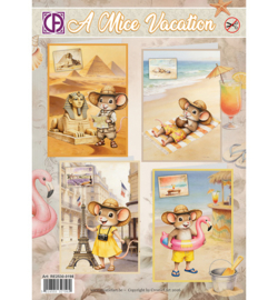 RE2530-0198 - Kaartenpakket - A Mice Vacation