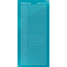 Hobbydots sticker 05 - Mirror Azure Blue