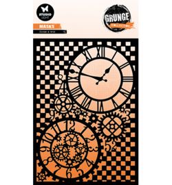 SL-GR-MASK334 - Paper Elements Grunge Collection nr.334 (1pc / 150x210mm)