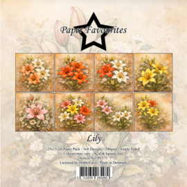 Paper Favourites 15x15 cm Lily PF573