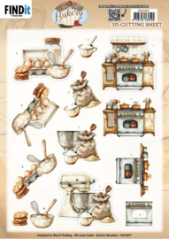 3D Cutting Sheet - Berries Beauties - Homestead Bakery - Kitchen Prep CD12457