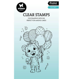 SL-ES-STAMP949 - SL Clear Stamps – Wild Party, Tiger Essentials nr. 949