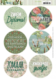 Tekst Designs - Amy Design - Friendly Frogs (NL) ADTD1005