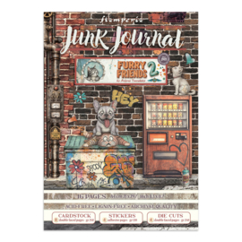 SBJK33 - Stamperia junk journal stickers en cut-outs – Furry Friends 2
