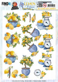3D Push Out - Yvonne Creations - Lemon Breeze - Lemon Tree SB10945
