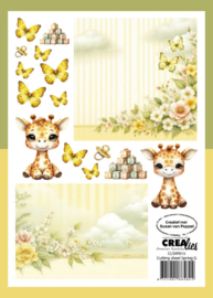 Knipvel Lente G Crealies CLSVP015