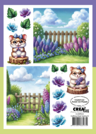 Knipvel Lente B Crealies CLSVP010