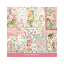 Rose Parfum 8x8 Inch Paper Pack (SBBS73)