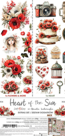 Craft O Clock Extras Set Mix 15x30 cm Heart of the Sun CC-C74-HOS-13