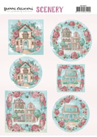 Scenery - Yvonne Creations - Houses  CDS10027