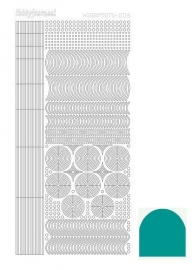 STDM06I Hobbydots sticker - Mirror Emerald