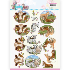 3D Cutting Sheet - Amy Design - Enjoy Spring - Farm Animals CD11656