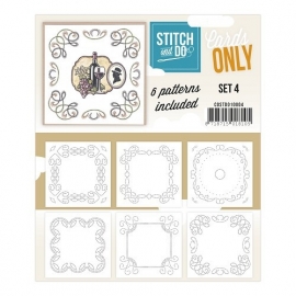 Stitch & Do - Cards only - set 4