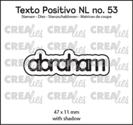 Texto Positivo stansen no. 53, abraham Crealies POSNL53