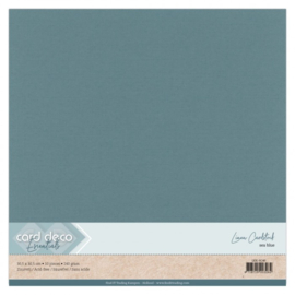 Linen Cardstock - SC - Sea Blue LKK-SC40 ( 30.5 x 30.5)