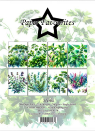 Paper Favourites A6 Herbs PFA578