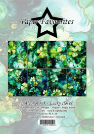 Paper Favourites A5 Alcohol Ink - Lucky Glover PFA138