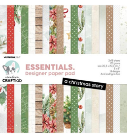 CCL-ES-DPP220 - Paper Pad A Christmas story Essentials nr.220