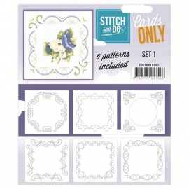 Stitch & Do - Cards only - set 1