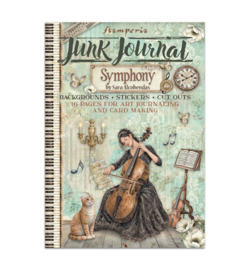 SBJK24 - Stamperia junk journal stickers en cut-outs – Symphony
