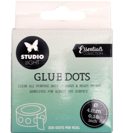 SL-ES-GLUED01 - Glue Dots Doublesided adhesive Essential nr.01 (110pcs / ø 4mm)