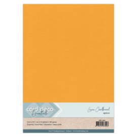 Linen Cardstock - A4 - Apricot 65