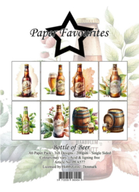 Paper Favourites A6 Bottle of Beer PFA577