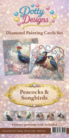 Dotty Design - Diamond Card Set - Peacocks & Songbirds DDDCS1001