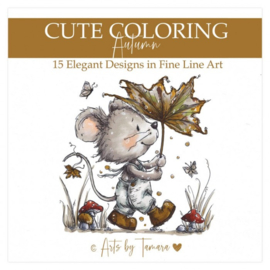 Arts by Tamara - Cute Coloring Autumn ABT-CC-005