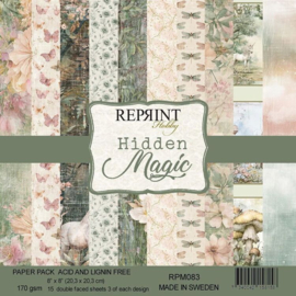 Reprint - Hidden Magic - 8x8 Inch Paper Pack RPM083