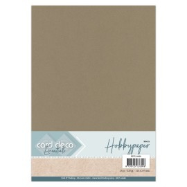 Card Deco Essentials - Hobbypapier - Mokka HP25-A444