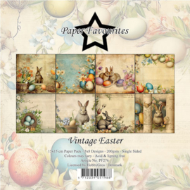 Paper Favourites 15x15 cm Vintage Easter PF276