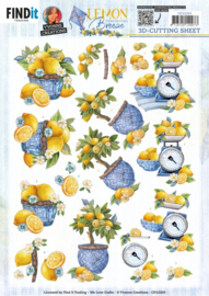 3D Cutting Sheets - Yvonne Creations - Lemon Breeze - Lemon Tree CD12203