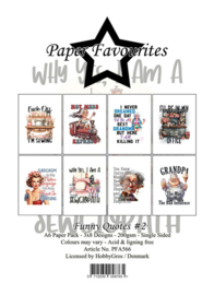 Paper Favourites A6 Funny Quotes 2  PFA566