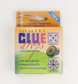 3.3154 - Multi Glue drops  110pcs / 4mm