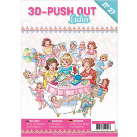 3D Push Out book 27 - Ladies