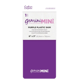 Gemini Mini – Plastic Shim Paars   GEMMINI-ACC-PLASPUR