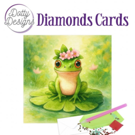 Dotty Designs Diamond Cards - Frog DDDC1225