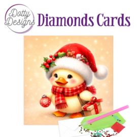 Dotty Designs Diamond Cards - Ducky Christmas DDDC1234