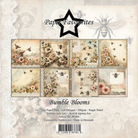 Paper Favourites 15x15 cm Bumble Blooms 584