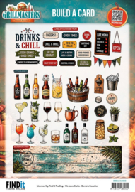 Berrie's Beauties- Build A Card - Grillmasters - Drink's & Chill BBBAC10003