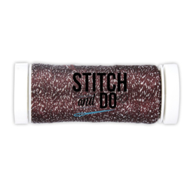 Stitch and Do Sparkles Embroidery Thread Burgundy   SDCDS01