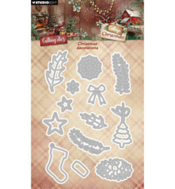 SL-CC-CD1116 - StudioLight Stansmallen – Christmas Decorations Cottage Christmas nr. 1116