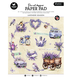 SL-ES-DCPP167 - Paper Pad Lavender season Essentials nr.167