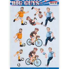 3D knipvel - Yvonne Creations- Big Guys - Sports   CD11326