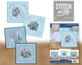 Stitch and do on Colour 28 - Blooming Blue STDOOC10028
