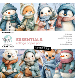 CCL-ES-CPP496 - CCL Collagepapierblok – By the Lake Essentials nr. 496